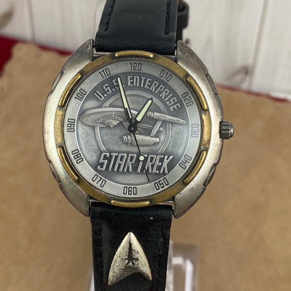 Vintage Star Trek Official Limited Addition U.S.S. Enterprise  with Box - Picture 3 of 11